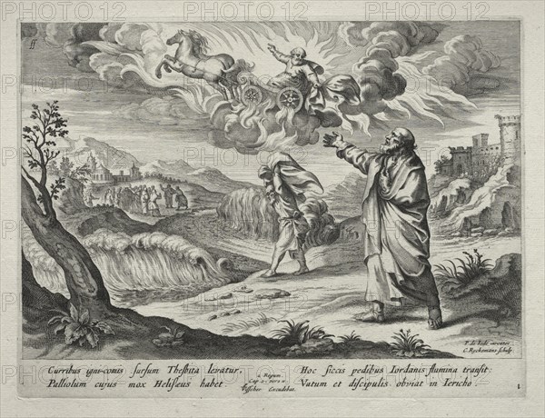The Story of Elisha, 1643. Creator: Nicolaes Rijckmans (Flemish, 1616-).