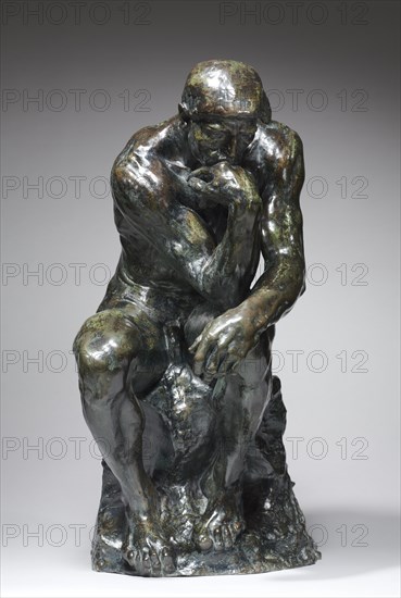 The Thinker, c. 1880. Creator: Auguste Rodin (French, 1840-1917).