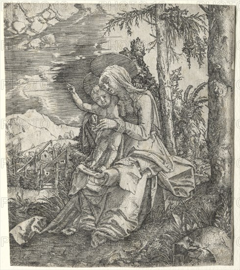 The Virgin in a Landscape, c. 1515. Creator: Albrecht Altdorfer (German, c. 1480-1538).