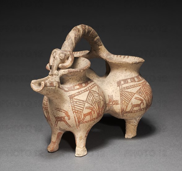 Three-Part Pitcher, c. 800-700 BC. Creator: Unknown.