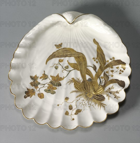 Tray, 1882-1890. Creator: Ott & Brewer Company (American).