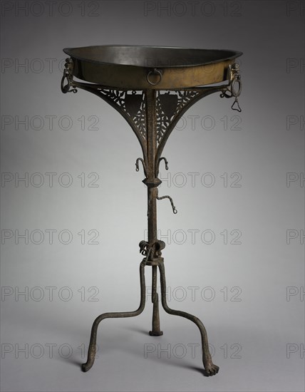 Tripod Brazier, c. 1400-1450. Creator: Unknown.