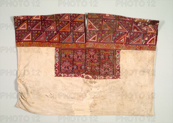 Tunic (Shirt) with Tapestry-woven Yoke, 650-850. Creator: Unknown.