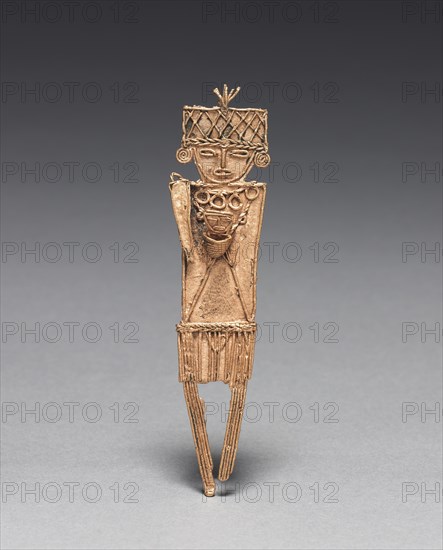 Tunjos (Votive Offering Figurine), c. 900-1550. Creator: Unknown.