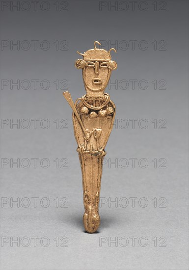 Tunjos (Votive Offering Figurine), c. 900-1550. Creator: Unknown.