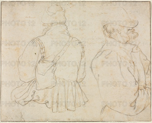 Two Bohemian Peasants in Half-Length, c. 1605-1610. Creator: Roelant Savery (Flemish, 1576-1639).