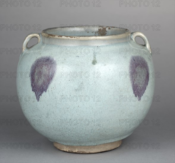 Two-Eared Jar, 1200s-1300s. Creator: Unknown.