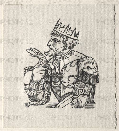 Tyrants of the Old Testament: Antiochus. Creator: Georg Pencz (German, c. 1500-1550).