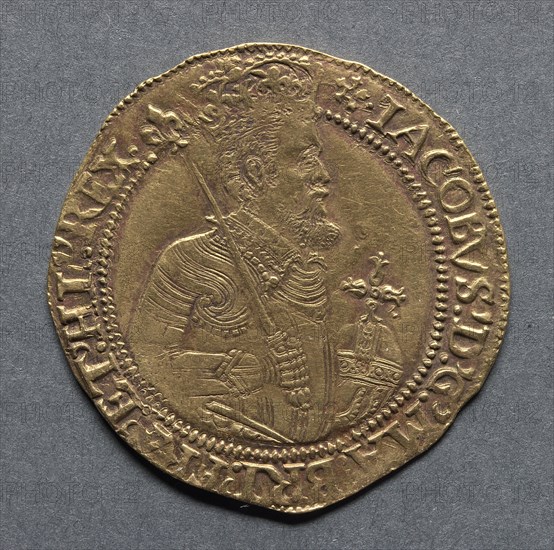 Unite (obverse), 1613-1615. Creator: Unknown.