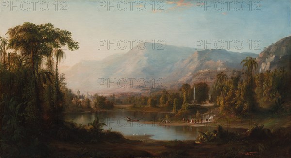 Vale of Kashmir, 1867. Creator: Robert S. Duncanson (American, 1821-1872).