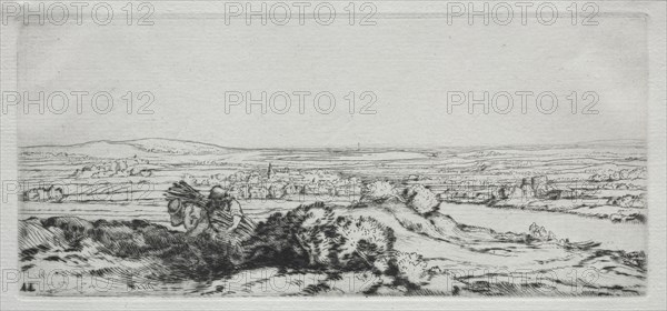 Valley of the Dunes (La Vallee des Dunes). Creator: Alphonse Legros (French, 1837-1911).