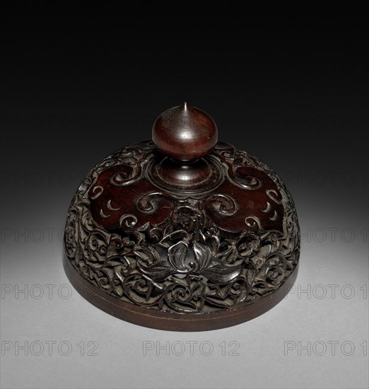 Vase (lid), 1622-1722. Creator: Unknown.