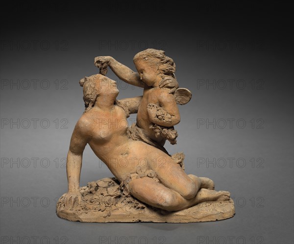 Venus and Cupid, c. 1840-1850. Creator: Jean-Jacques Feuchère (French, 1807-1852).