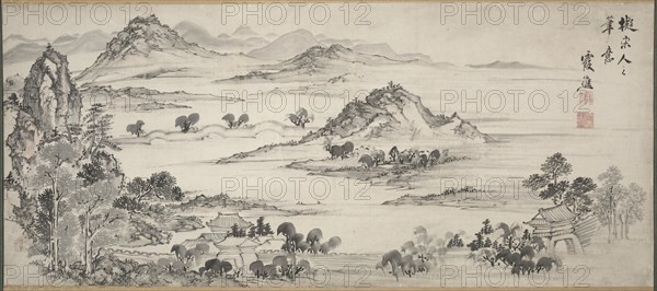 View of West Lake, 1700s. Creator: Ike Taiga (Japanese, 1723-1776).