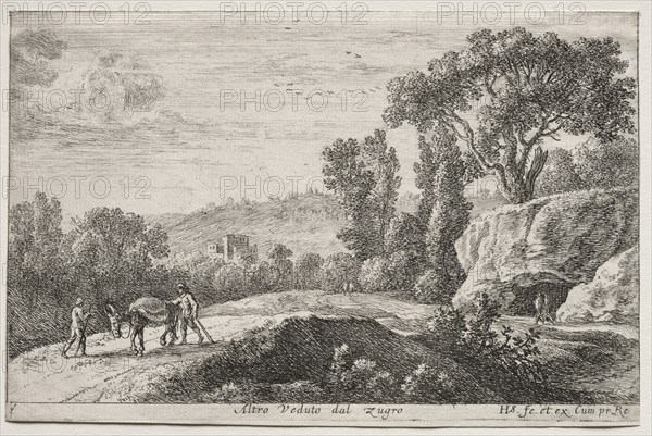 Views of Rome: Second View of Zugro. Creator: Herman van Swanevelt (Dutch, c. 1600-1655).