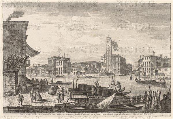 Views of Venice: Cannaregio, 1741. Creator: Michele Marieschi (Italian, 1710-1743).