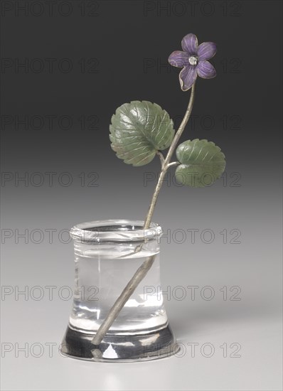 Violet, late 1800s - early 1900s. Creator: Peter Carl Fabergé (Russian, 1846-1920), firm of.