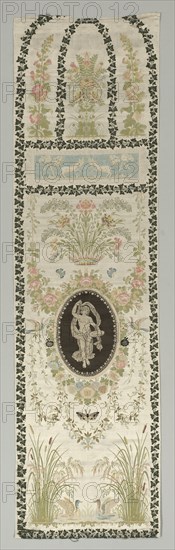 Wall Covering with Classical Figure, late 1700s - early 1800s. Creator: Philippe de Lasalle (French, 1723-1805); Camille Pernon & Cie (French).