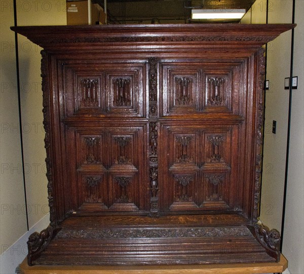 Wardrobe (Kast), c. 1580-1600. Creator: Unknown.