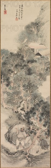 Water Margin Bandits, late 1700s-early 1800s. Creator: Matsumura Goshun (Japanese, 1752-1811).