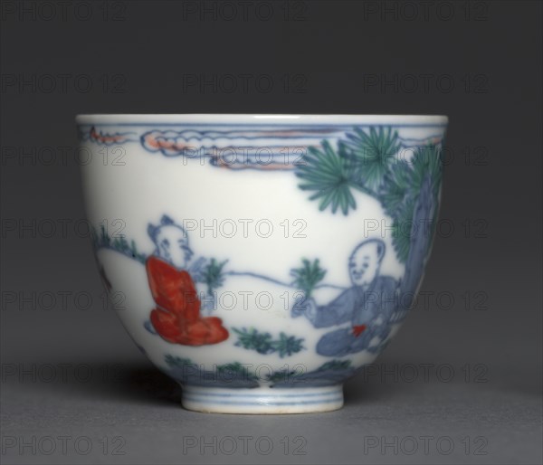 Wine Cup with Children at Play, 1465-87. Creator: Unknown.