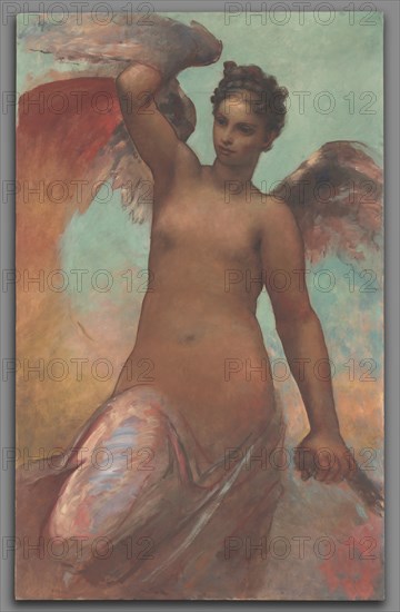 Winged Fortune, 1878. Creator: William Morris Hunt (American, 1824-1879).