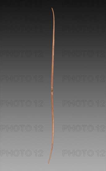 Wooden Bow, First Intermediate period- Dynasty 12, 2123-1914 BC. Creator: Unknown.