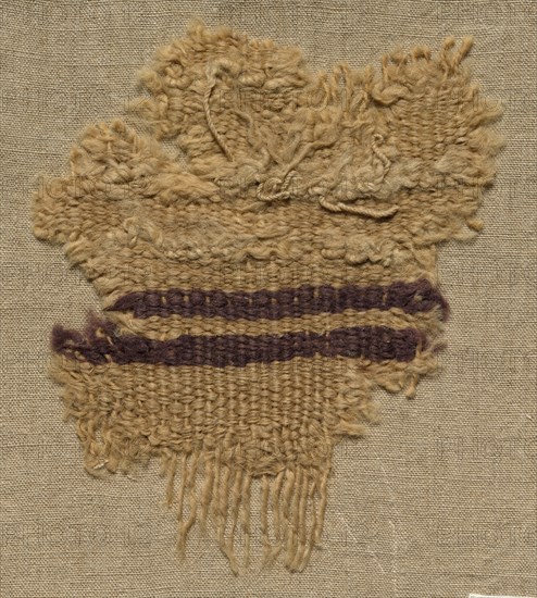Wool Fragment, 3rd century. Creator: Unknown.