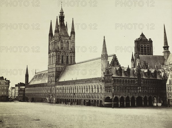 Ypres, Belgium, c. 1855-1862. Creator: Auguste-Rosalie Bisson (French, 1826-1900), and ; Louis-Auguste Bisson (French, 1814-1876).