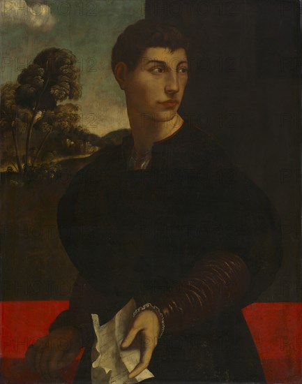Portrait of a Young Man, c. 1530. Creator: Dosso Dossi (Italian, c. 1490-aft 1541), follower of.