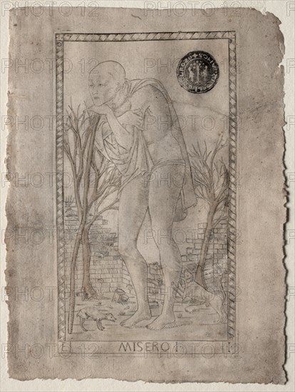 Tarocchi, before 1467. Creator: Master of the E-Series Tarocchi (Italian, 15th century).