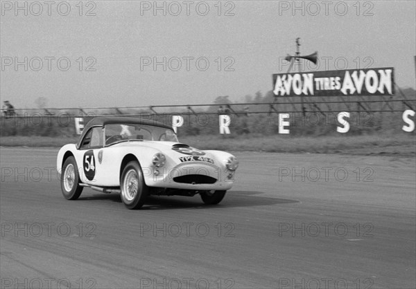 A.C. Ace-Bristol, Ecurie Chiltern at Silverstone 1959. J. McKechnie. Creator: Unknown.