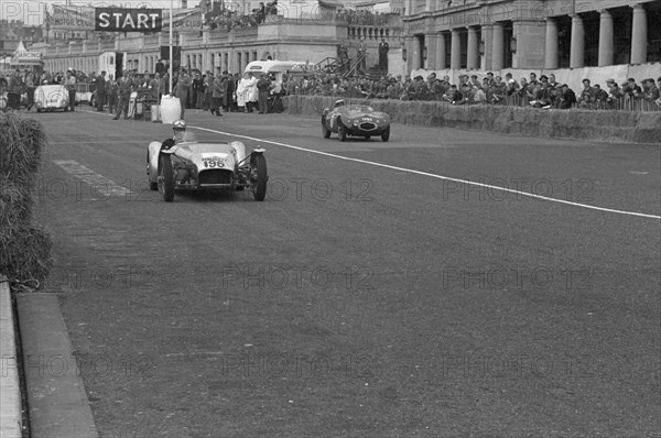 1957 Lotus Seven, Edward Lewis Brighton Speed Trials 7.9.57. Creator: Unknown.