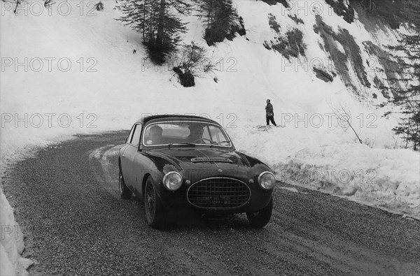 OSCA 1954 Lyon-Charbonnieres rally, winner Laroche-Radix. Creator: Unknown.