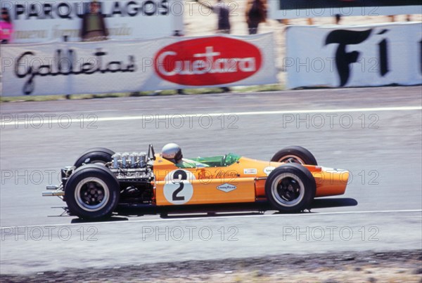 McLaren Ford, Bruce McLaren 1968 Dutch Grand Prix. Creator: Unknown.