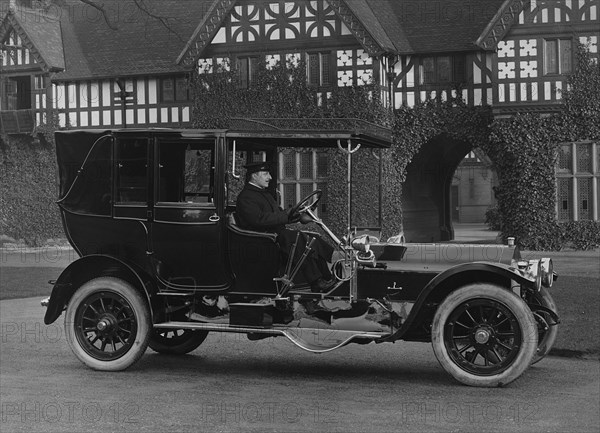 1909 Wolseley 50hp Landaulette. Creator: Unknown.