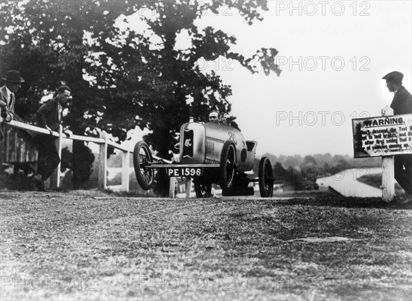 1925 AC 12-40 on Brooklands test hill. Creator: Unknown.