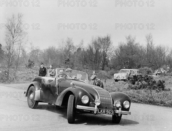 Allard L type, London Motor Club Little Rally 18th March 1953. Creator: Unknown.