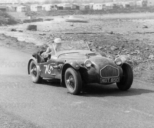 1951 Allard J2 at Gosport speed trials 1958. Creator: Unknown.