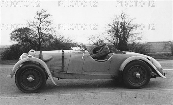 1937 Aston Martin 2 litre speed model. Creator: Unknown.