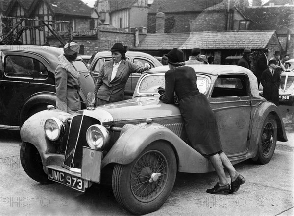 1939 Atalanta on R.A.C. Brighton rally. Creator: Unknown.