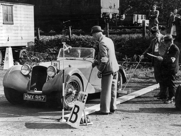 Atalanta on 1939 Scottish rally. Creator: Unknown.