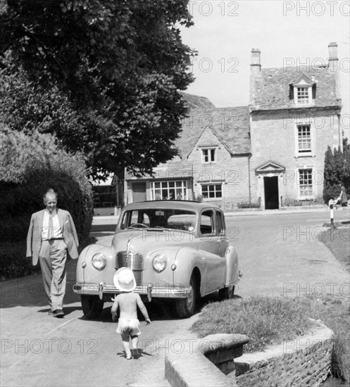 1949 Austin A70 Hampshire. Creator: Unknown.