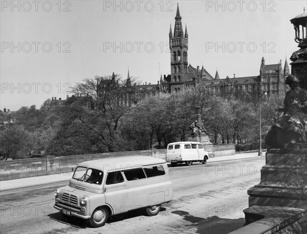 1958 Bedford CA 10-12cwt van. Creator: Unknown.