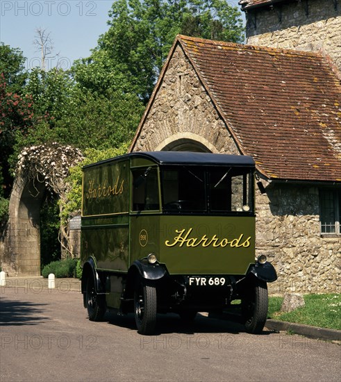 1939 Harrod's Electric delivery vehicle. Creator: Unknown.