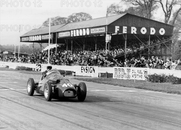 1954 Connaught, Ken McAlpine at Goodwood. Creator: Unknown.