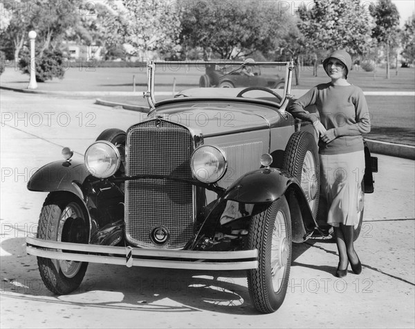 1930 Durant Six Sport Roadster. Creator: Unknown.