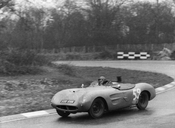 1956 Fairthorpe Electron at Brands Hatch. Creator: Unknown.