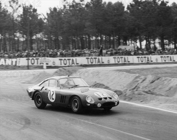 1963 Ferrari 250 GTO driven by Sears/Salmon at Le Mans. Creator: Unknown.