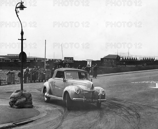 1939 Ford Model 91A V8 on R.A.C. Rally. Creator: Unknown.